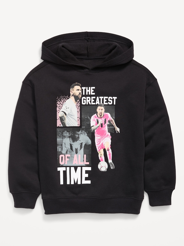 Messi™ Oversized Graphic Hoodie for Boys