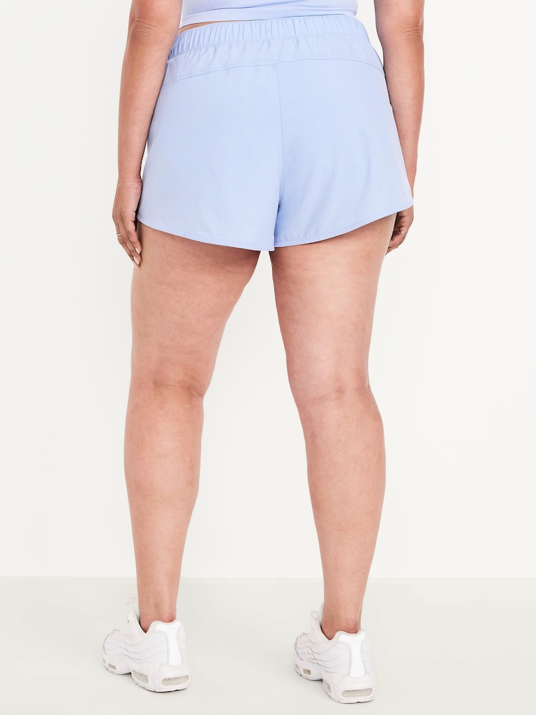 Mid-Rise StretchTech Run Shorts -- 3-inch inseam