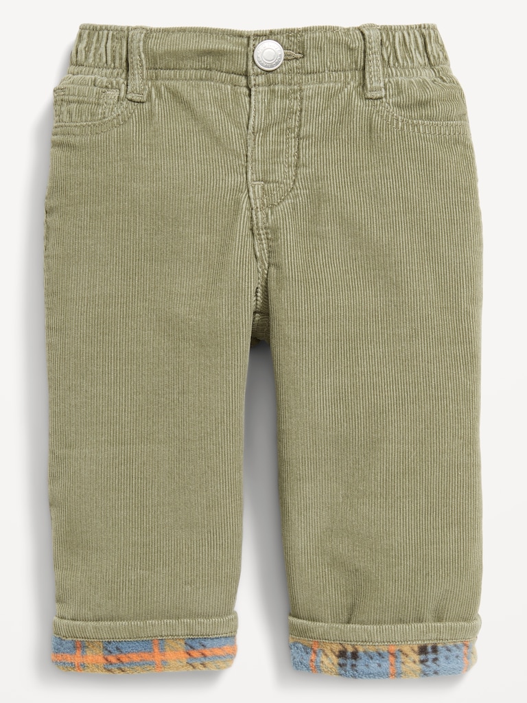 Baggy Straight-Leg Corduroy Pants for Baby