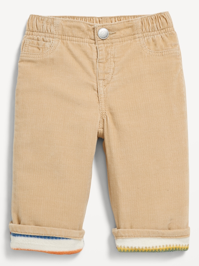 Baggy Straight-Leg Corduroy Pants for Baby