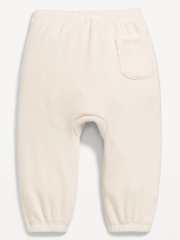Pull-On Cozy Thermal-Knit Jogger Pants for Baby
