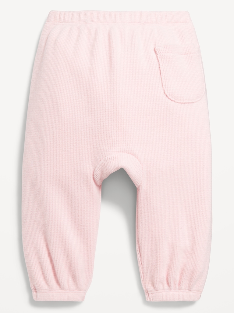 Pull-On Cozy Thermal-Knit Jogger Pants for Baby