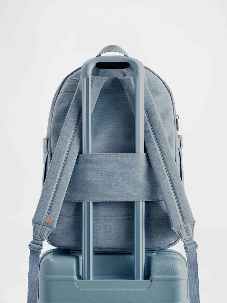 Gap × BÉIS Denim Travel Backpack