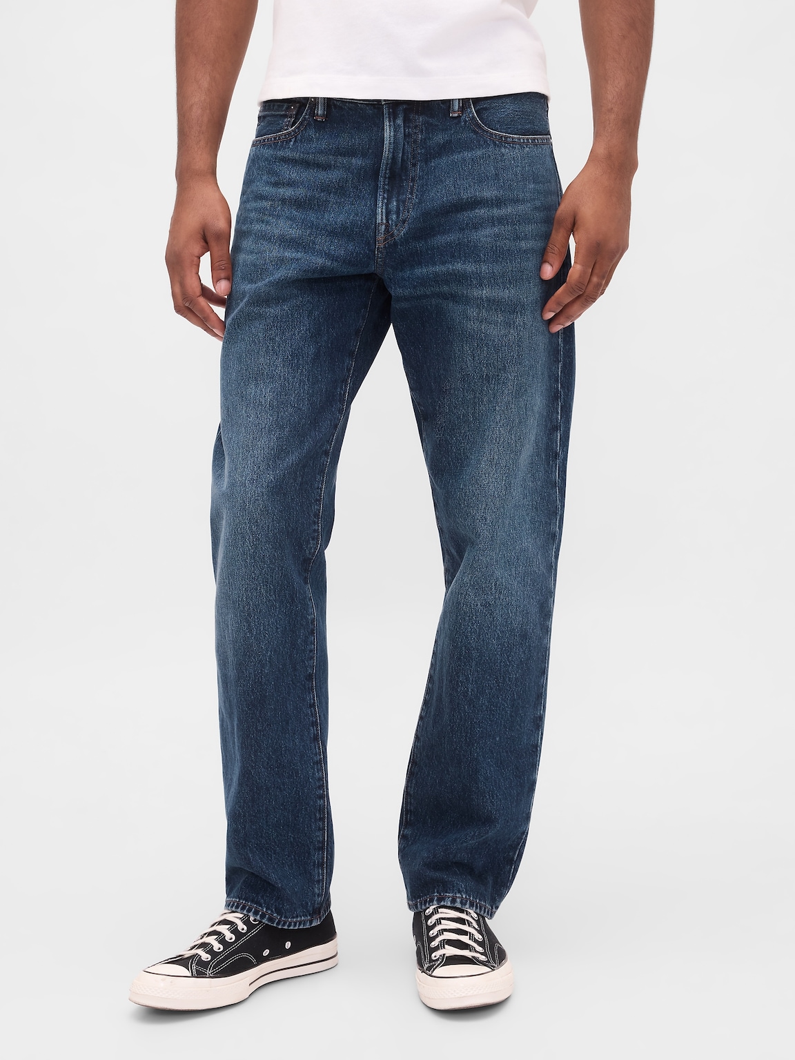Relaxed Straight Jeans