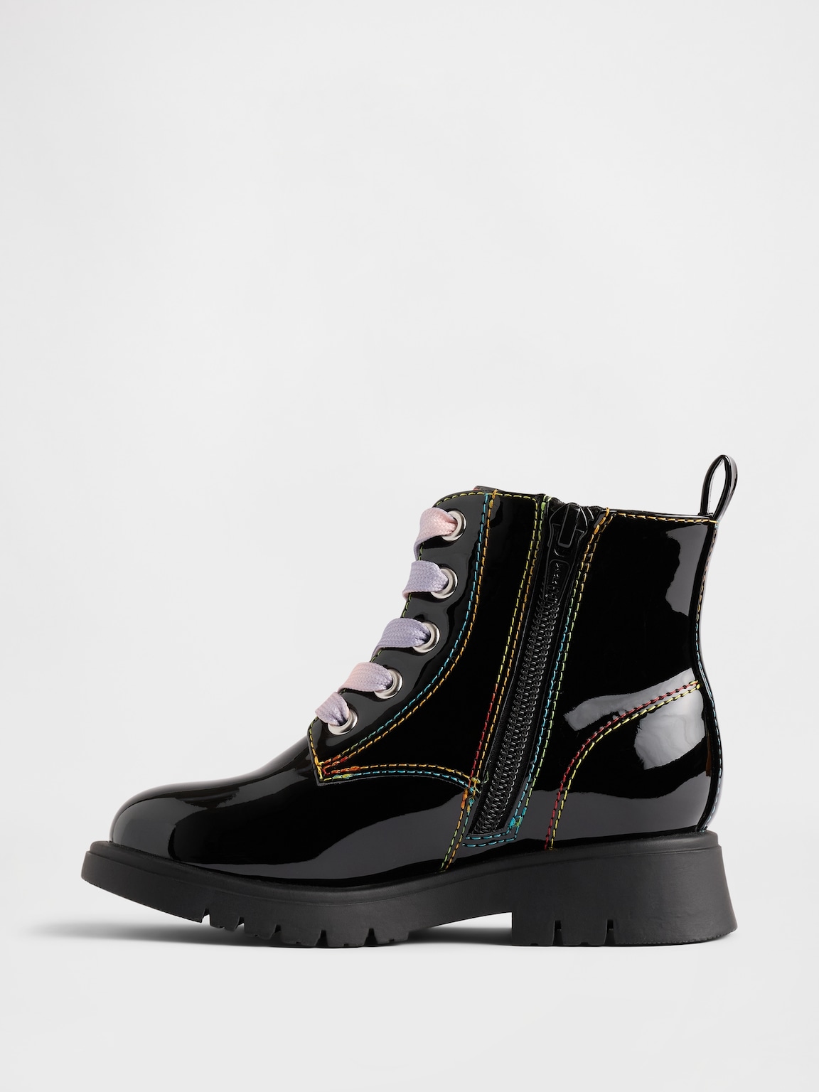 Gap × Disney Toddler Minnie Mouse Lace-Up Boots