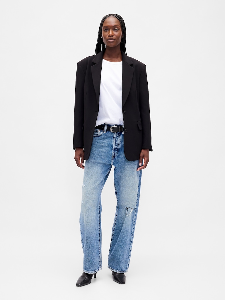BiStretch Oversized Blazer