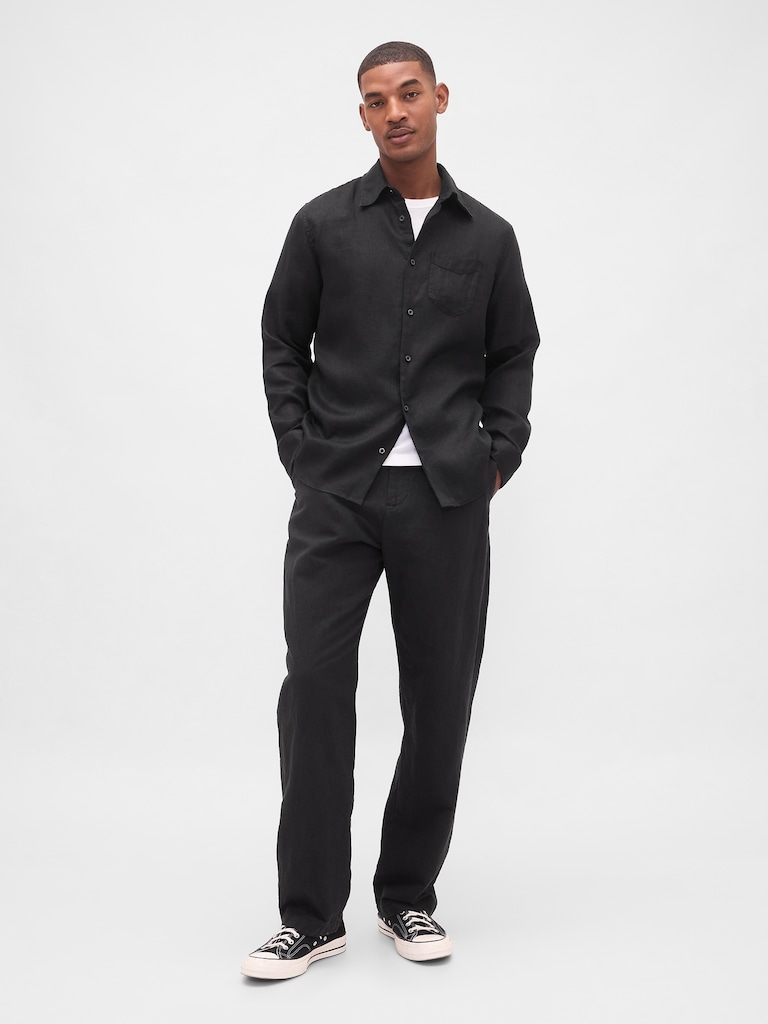 100% Linen Classic Shirt