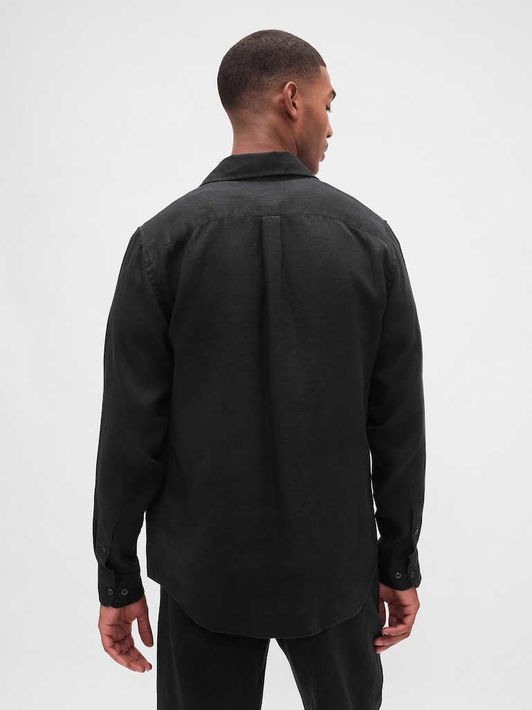 100% Linen Classic Shirt