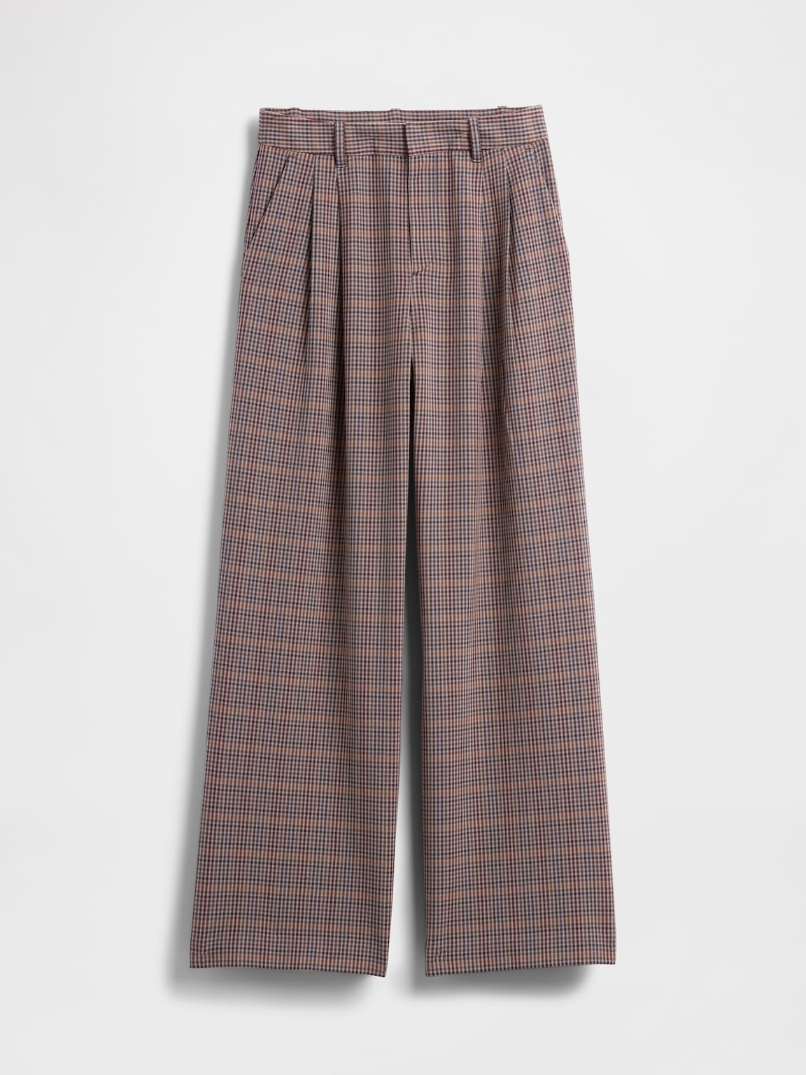 365 High Rise Brushed Twill Pleated Trousers