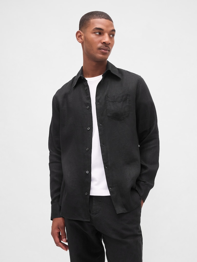 100% Linen Classic Shirt