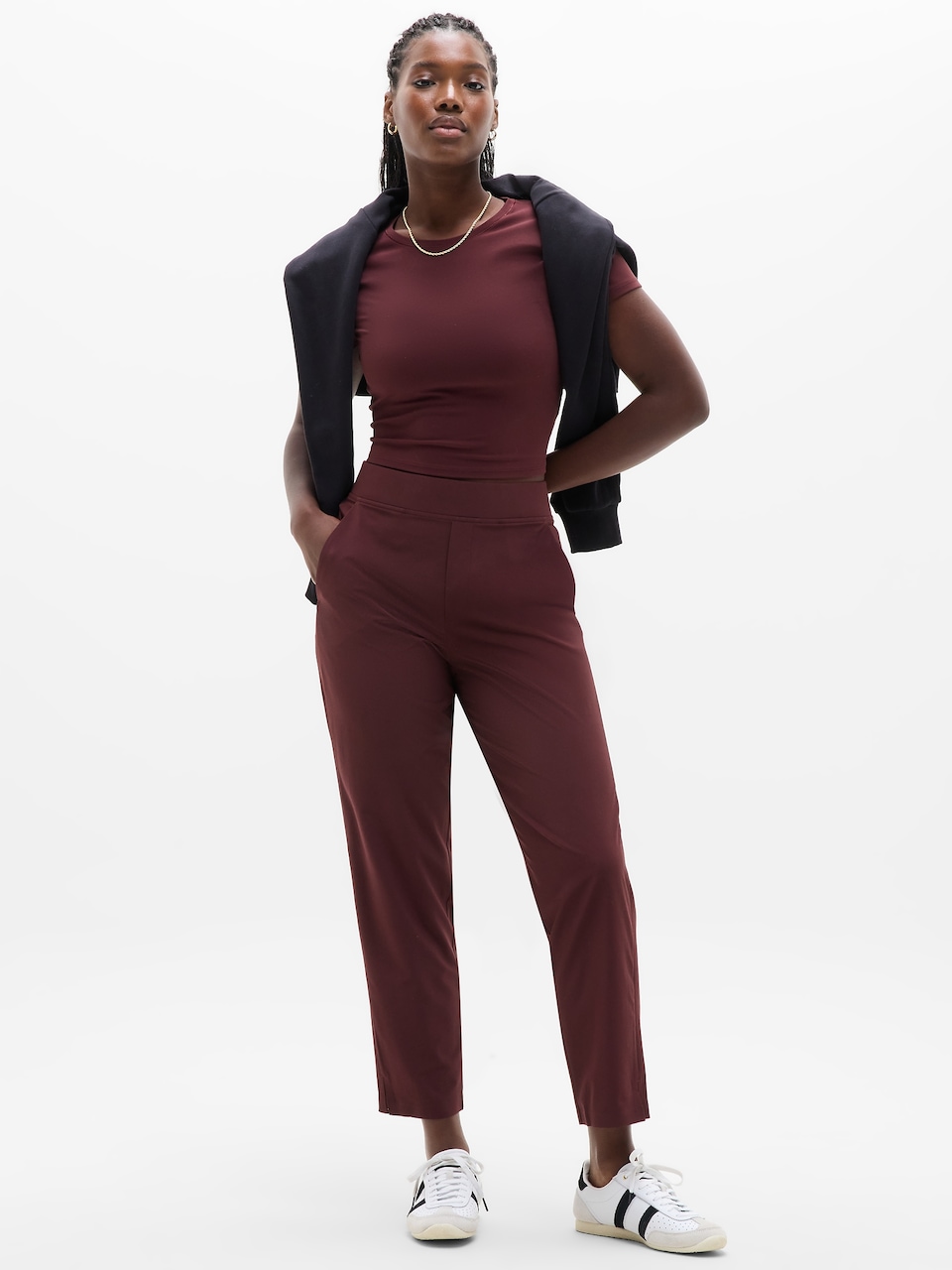 Brooklyn Mid Rise Ankle Pant