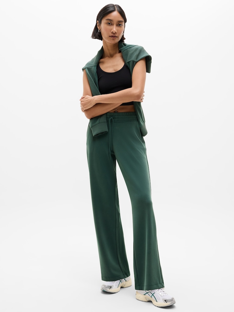 Seasoft Mid Rise Straight Pant