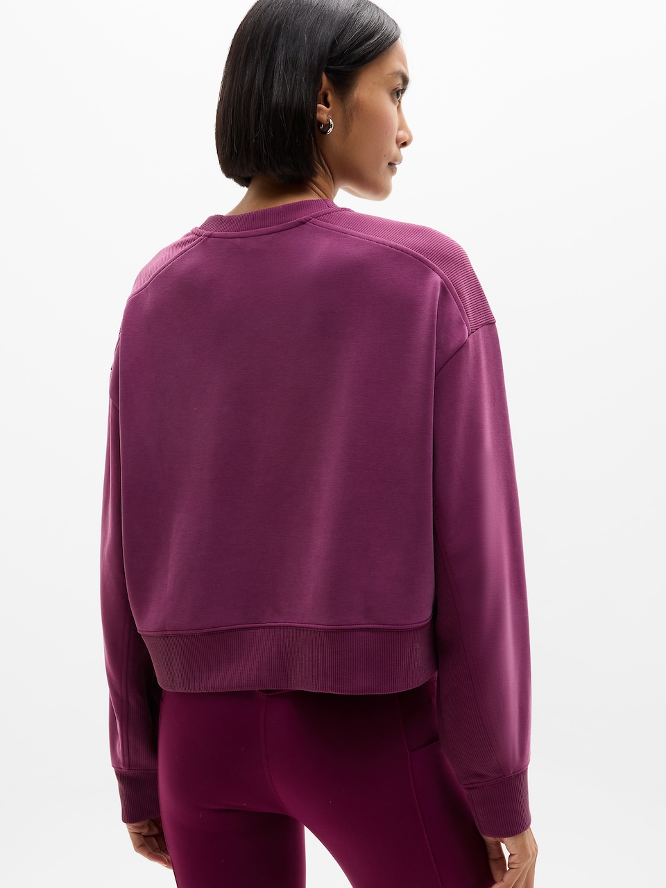 Seasoft Rib Crewneck Sweatshirt