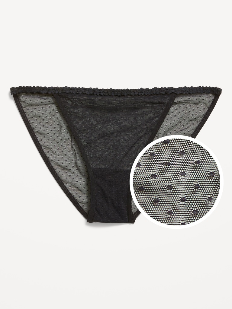 Mesh String Bikini Underwear