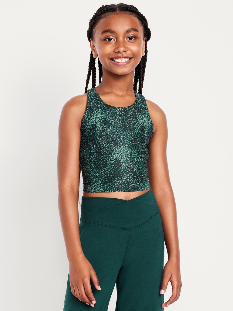 PowerSoft Longline Sports Bra for Girls