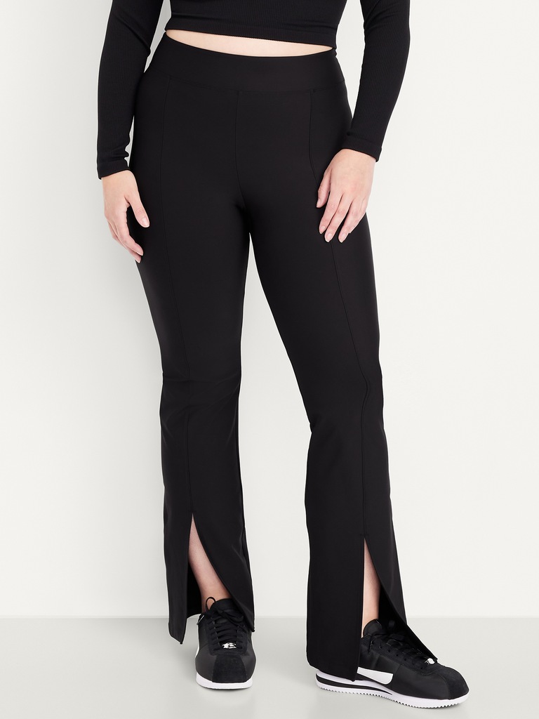 Extra High-Waisted PowerSoft Split-Flare Leggings