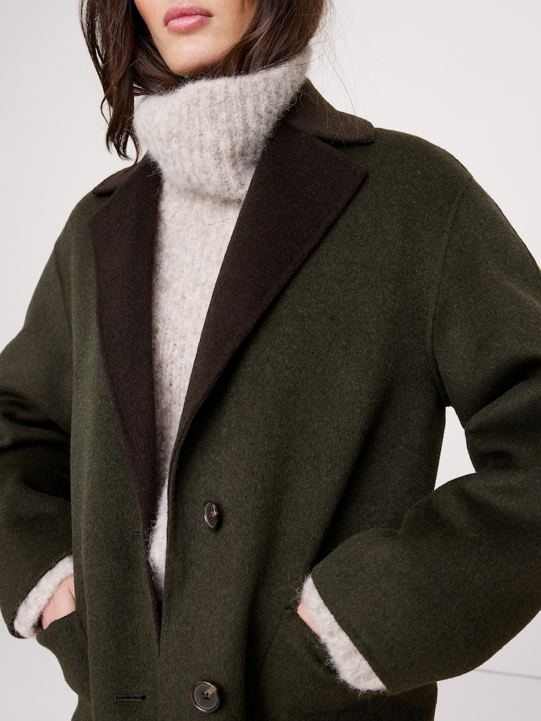 Double-Faced Top Coat