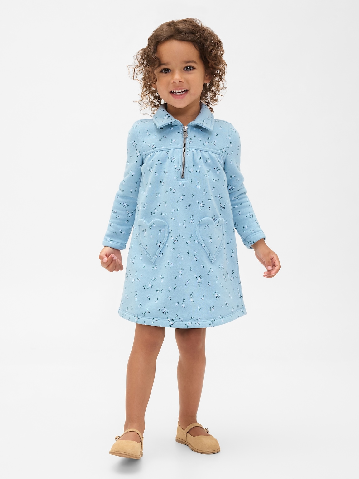 Baby & Toddler VintageSoft Heart Pocket Dress