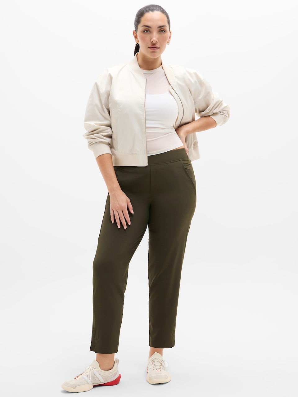 Brooklyn Mid Rise Ankle Pant