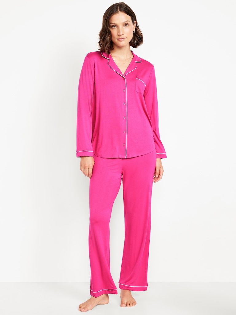 Sunday Sleep Knit Jersey Pant Set