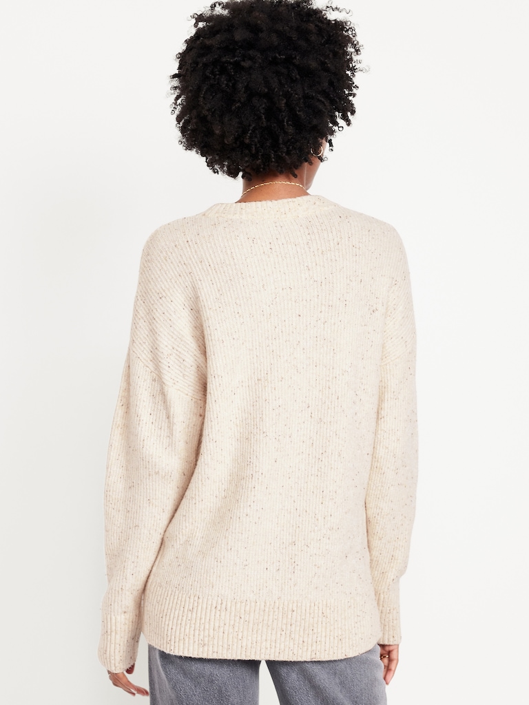 SoSoft Crew-Neck Tunic Sweater