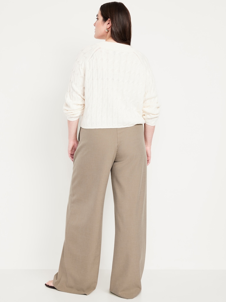 Extra High-Waisted Super Wide-Leg Pants