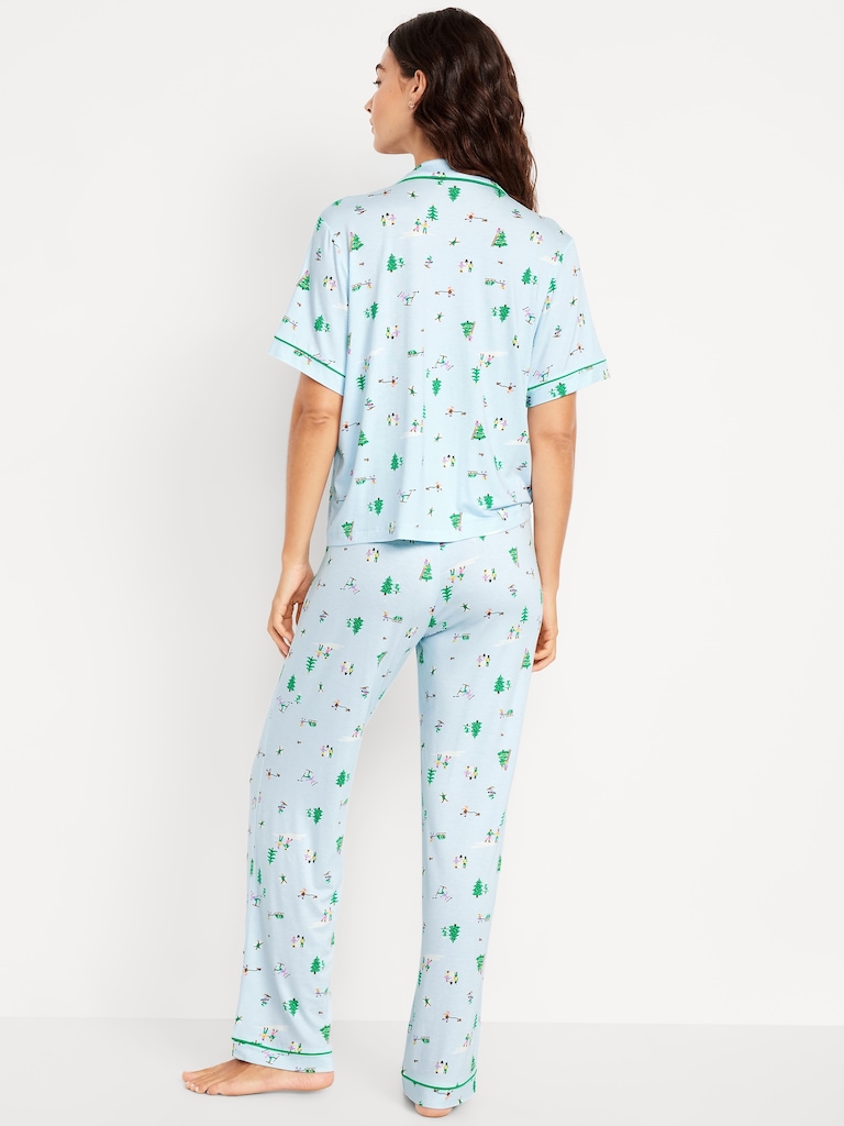 Sunday Sleep Knit Jersey Pant Set