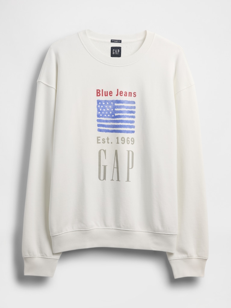 Heavyweight French Terry Oversized Logo Sweatshirt
