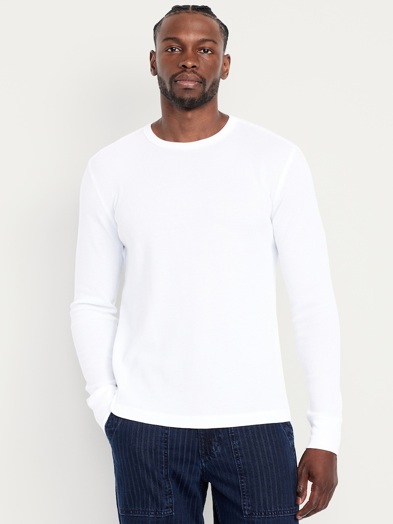 Waffle-Knit T-Shirt 2-Pack