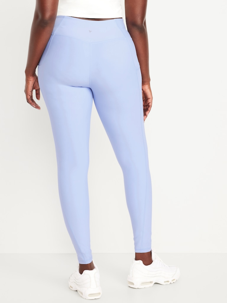 High-Waisted PowerSoft Full-Length Pocket Leggings
