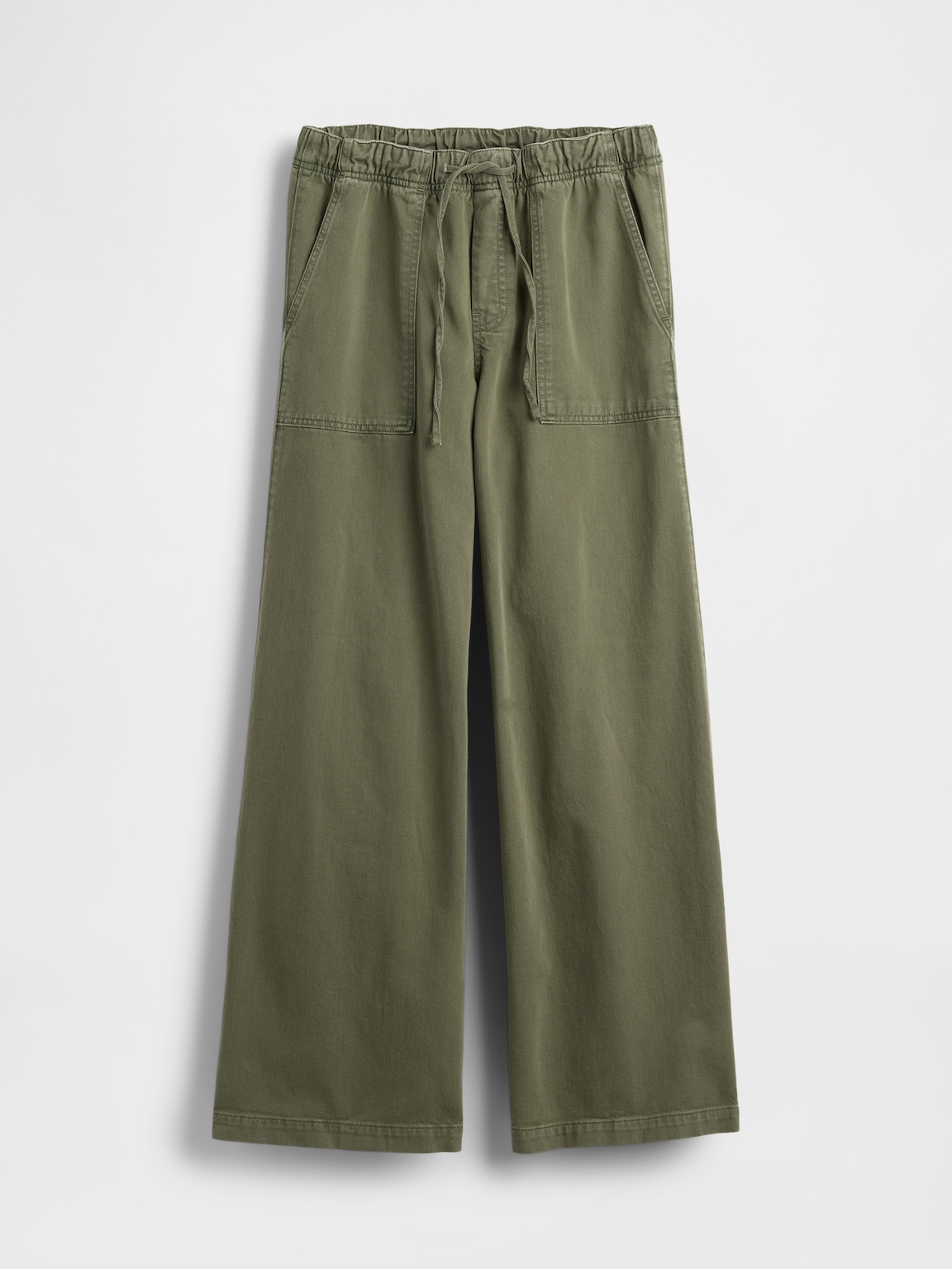 Mid Rise Easy Baggy Pants