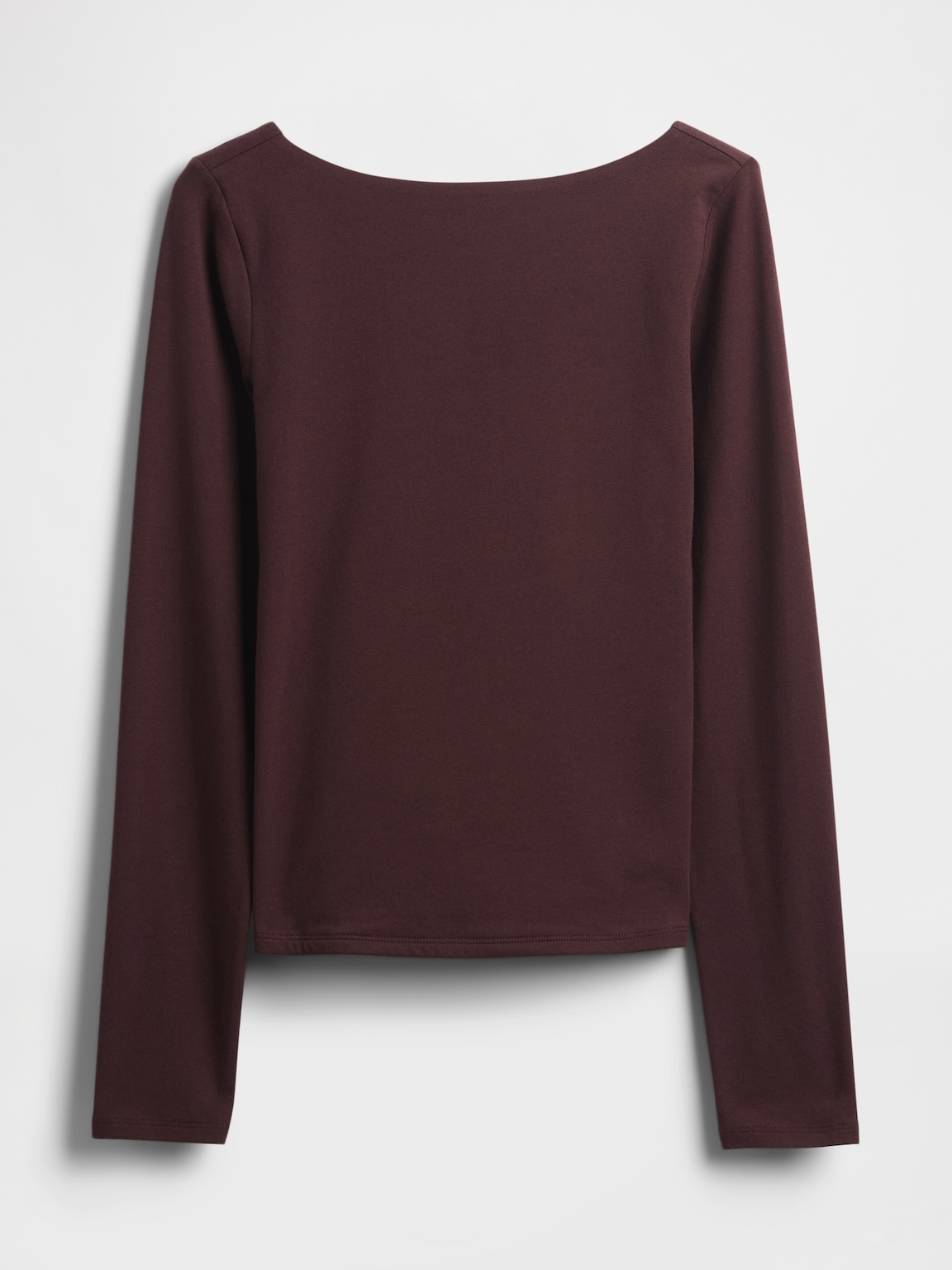 CloseKnit Jersey Boatneck Open-Back T-Shirt