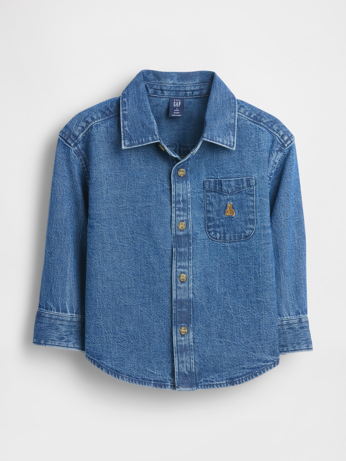 Baby & Toddler Denim Big Shirt
