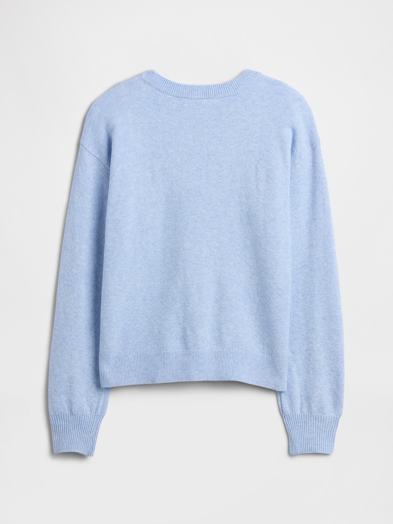 Kids CashSoft Relaxed Intarsia Sweater