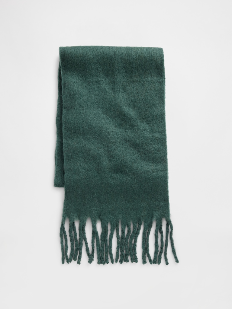Brushed Fringe Scarf