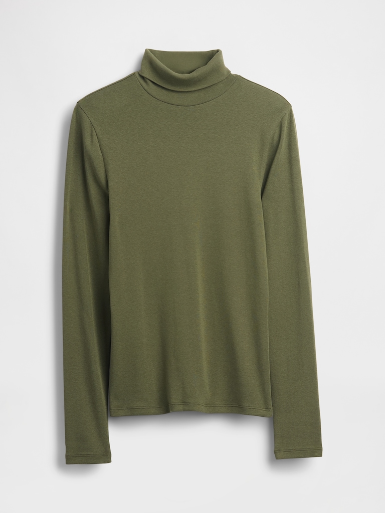 Modern Rib Turtleneck