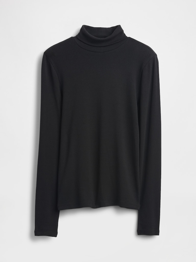 Modern Rib Turtleneck