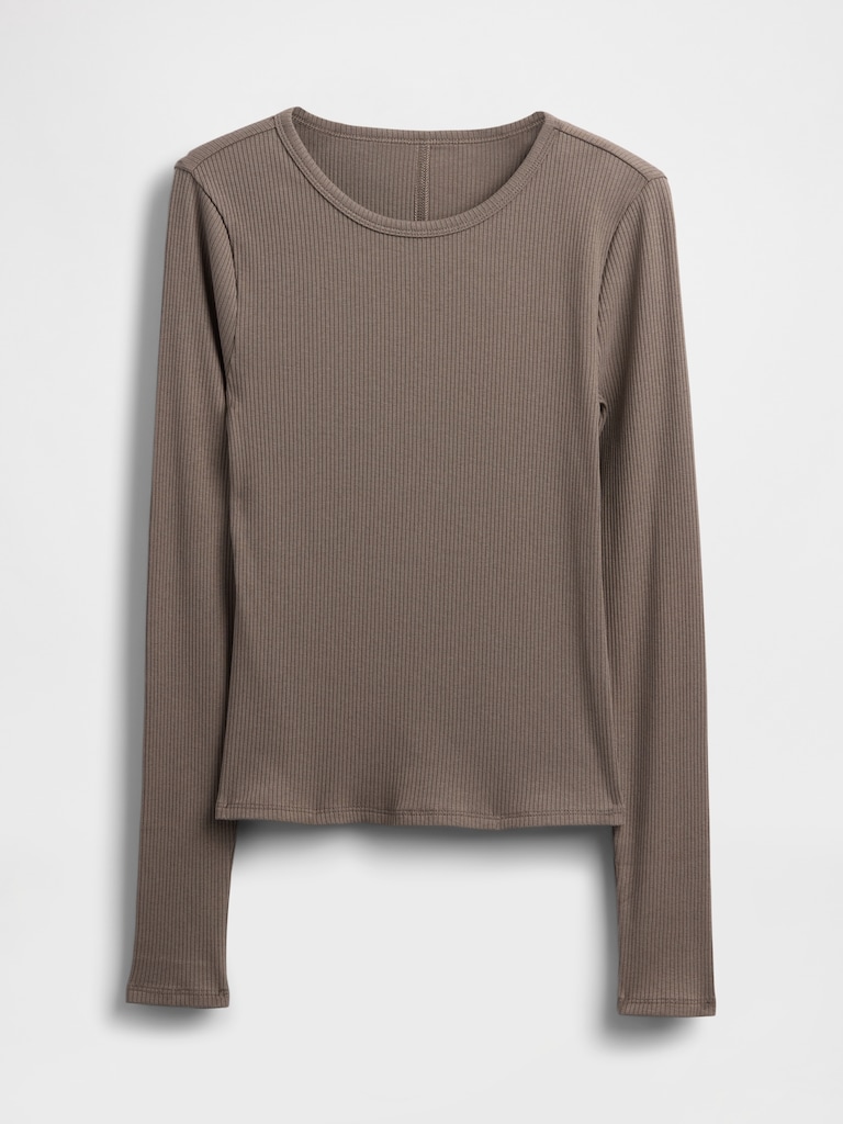 Modern Rib Crop T-Shirt