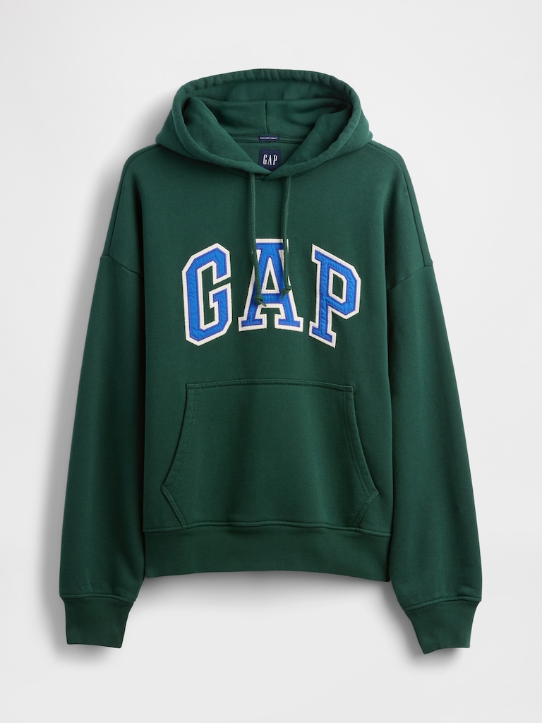 Extra Heavyweight French Terry Oversized Logo Hoodie