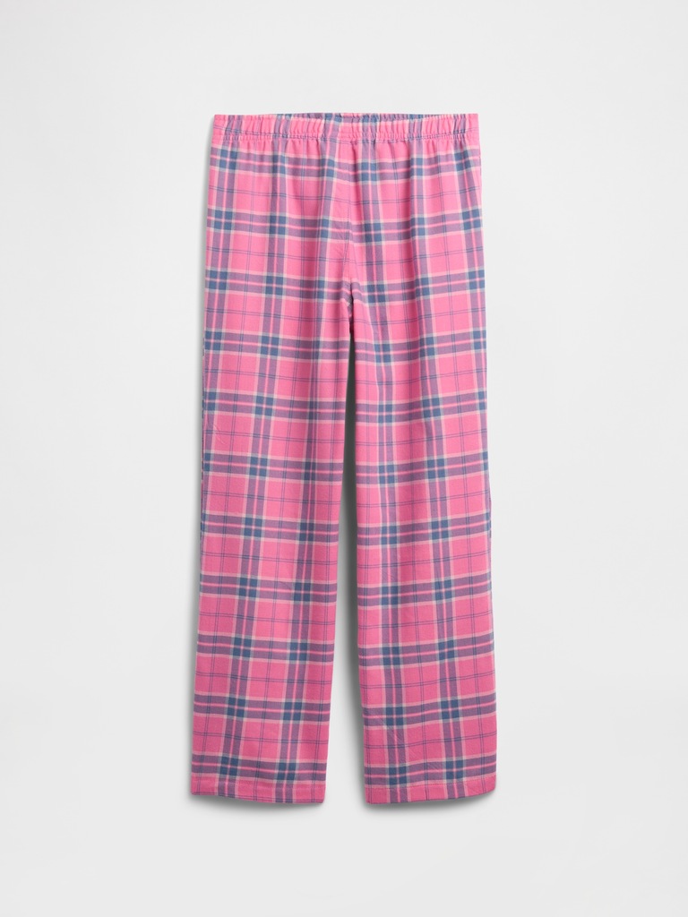 Kids 100% Recycled Flannel PJ Pants
