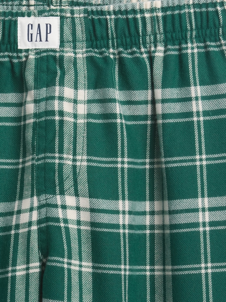 Kids 100% Recycled Flannel PJ Pants