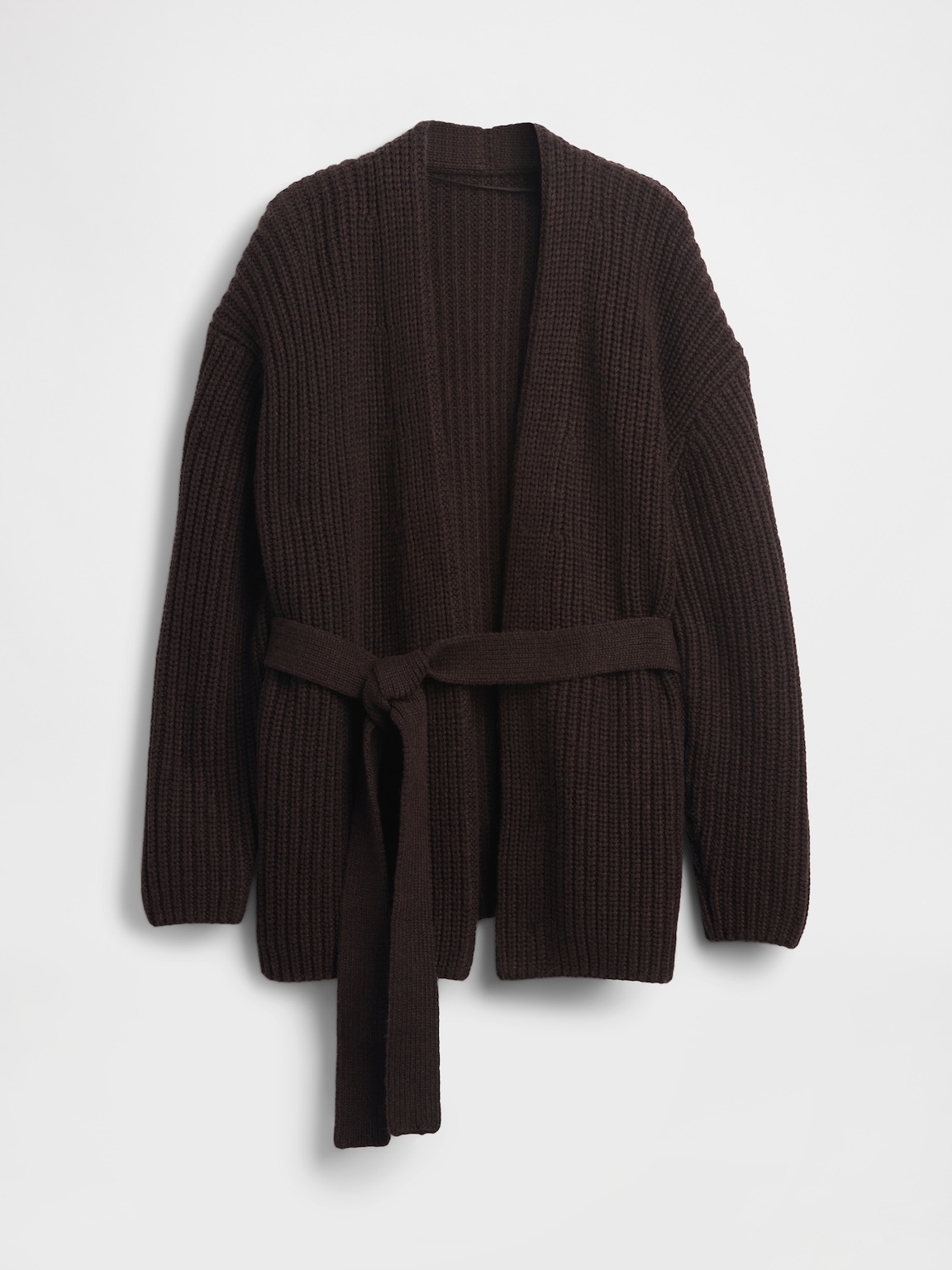 Oversized Wrap Cardigan Sweater