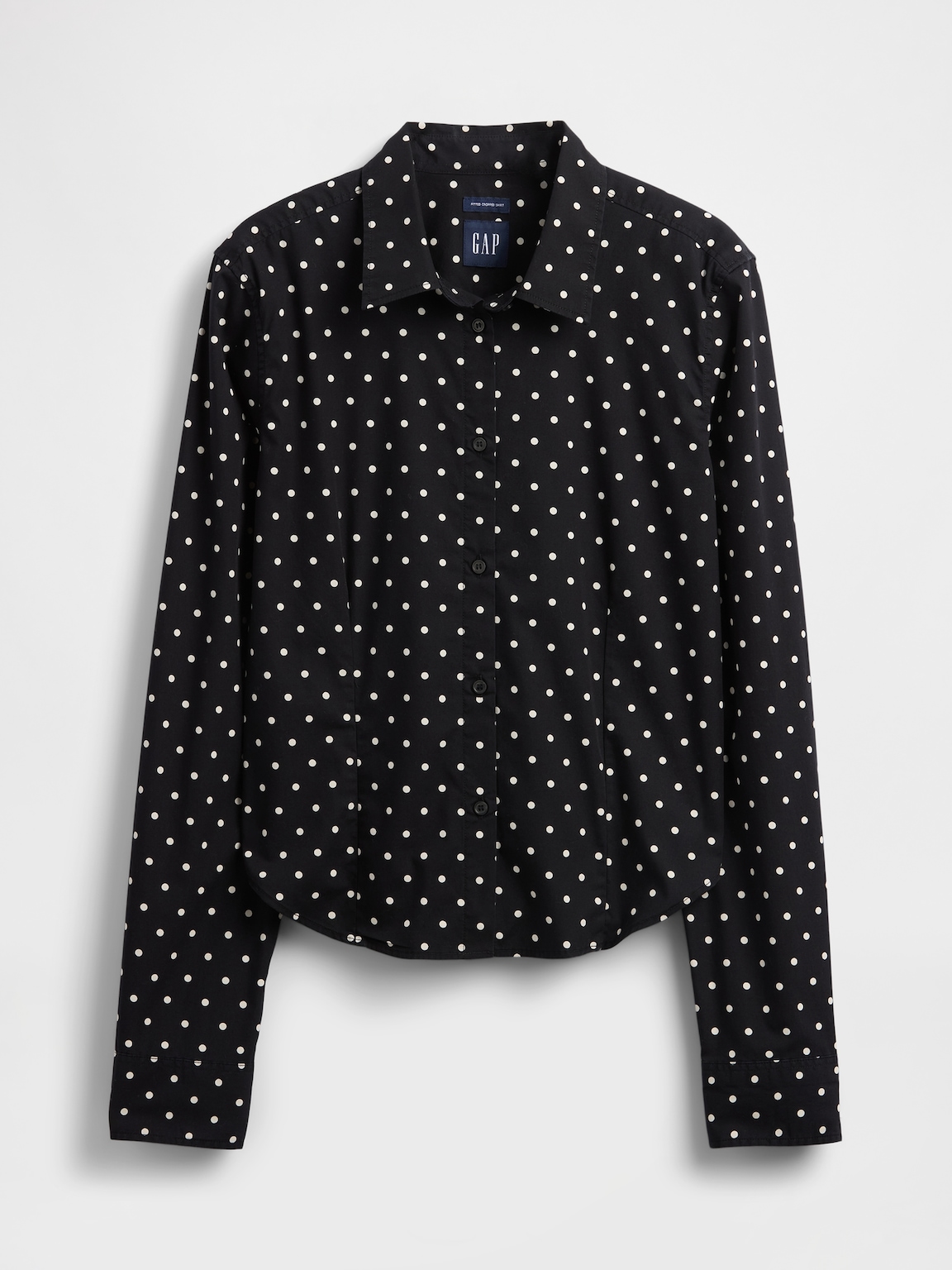 Organic Cotton Fitted Crop Shirt