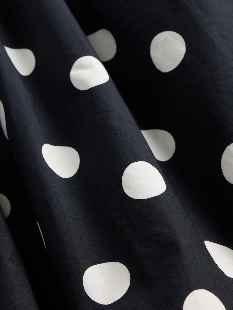 Poplin Bubble Mini Dress