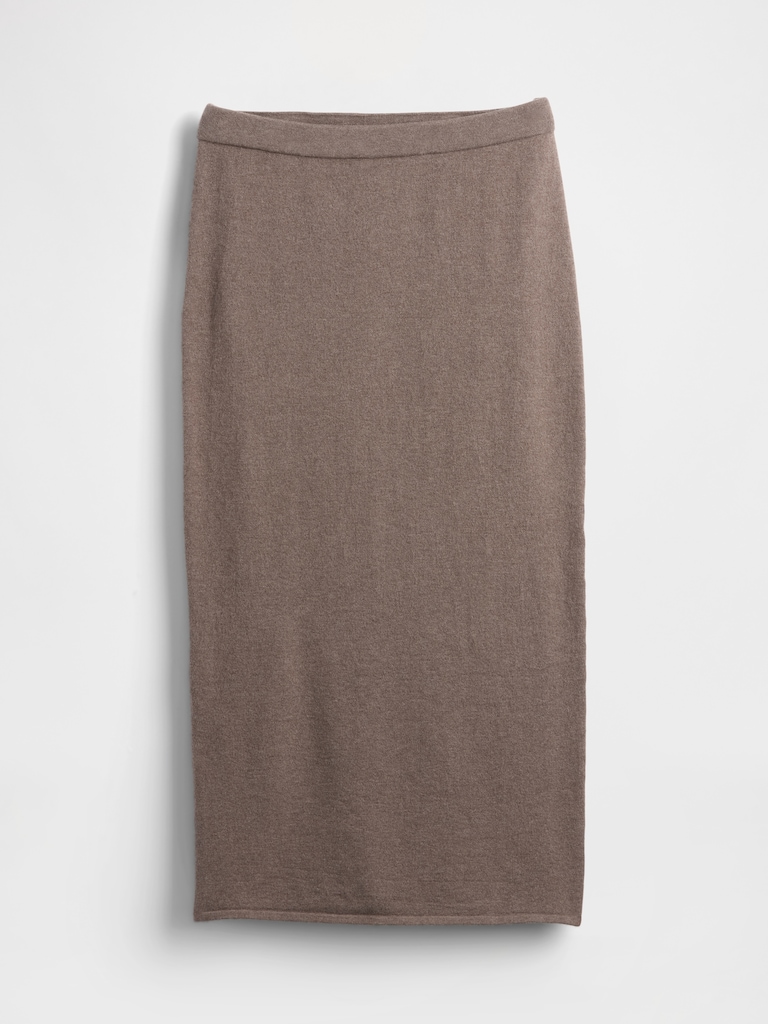 CashSoft Stretch Midi Skirt