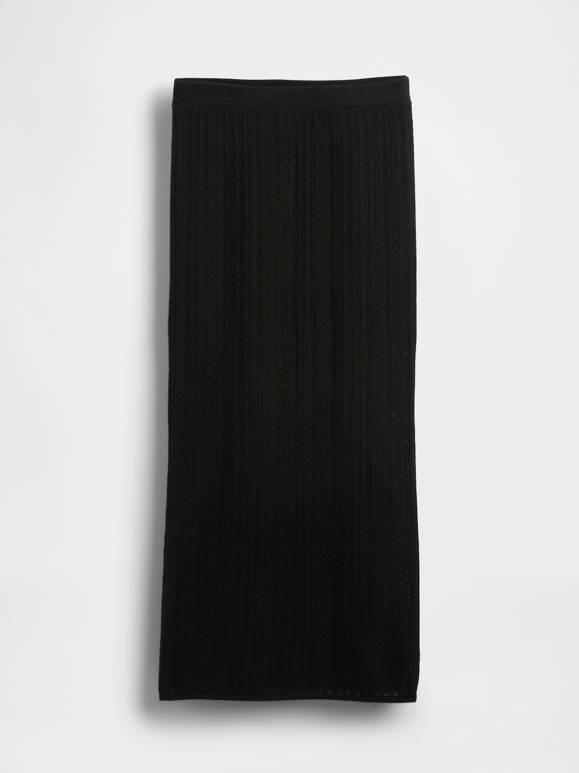 Pointelle Maxi Skirt
