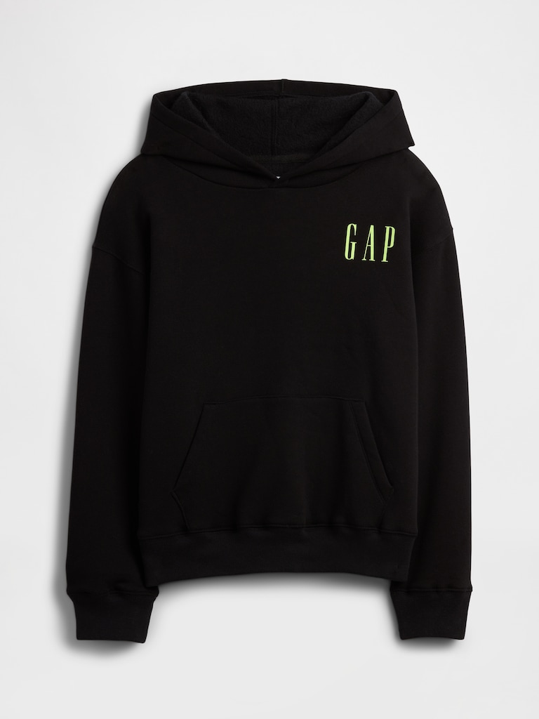 Kids Relaxed Gap Graphic Hoodie