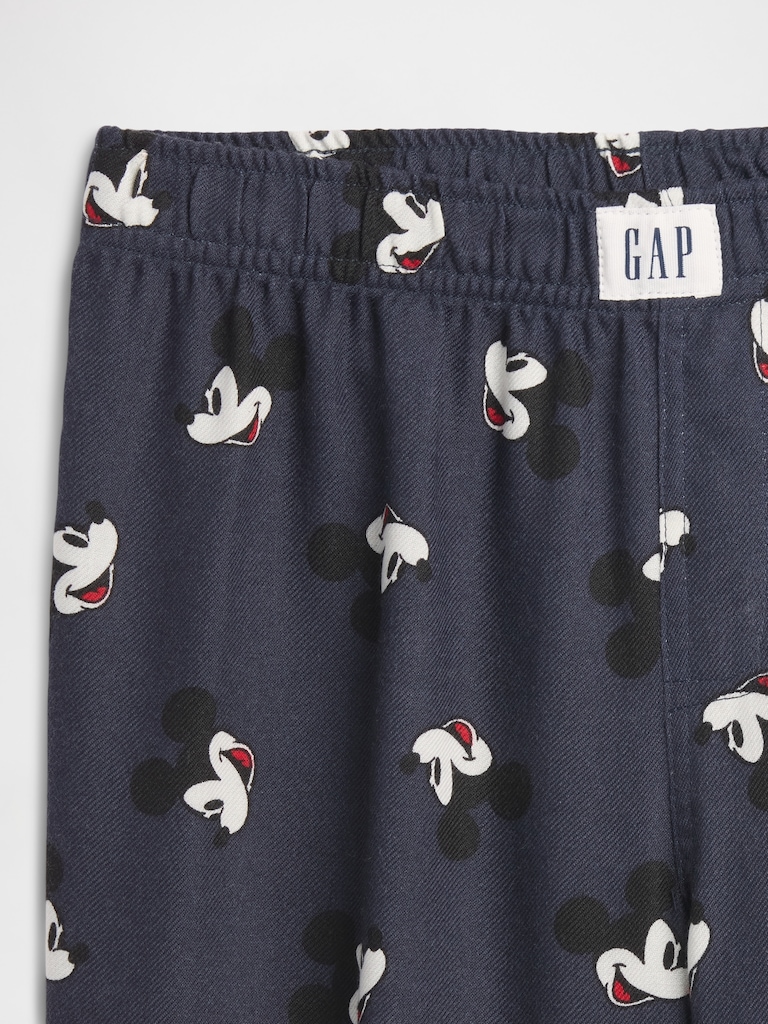 GapKids × Disney Mickey Mouse 100% Recycled PJ Pants