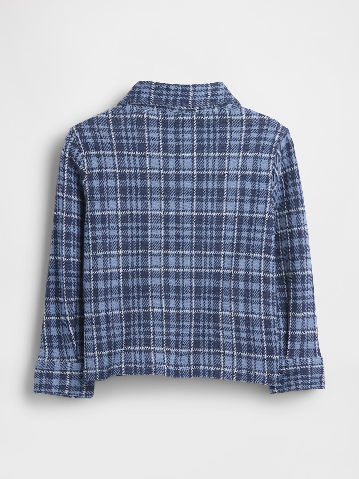 Baby & Toddler Knit Jersey Plaid Shirt
