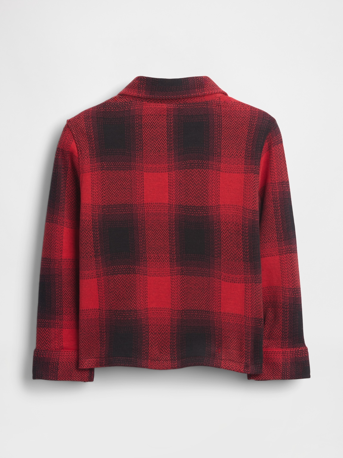 Baby & Toddler Knit Jersey Plaid Shirt